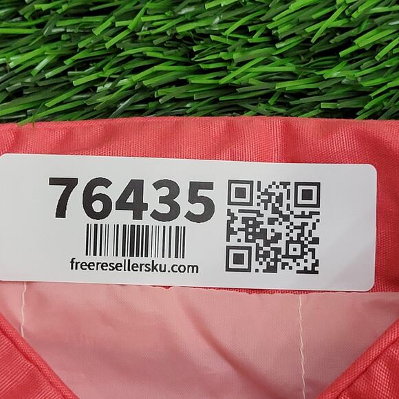 Vintage 80s Pink Windbreaker Jacket Womens Large 22x25 Baggy USA - Picture 6 of 13